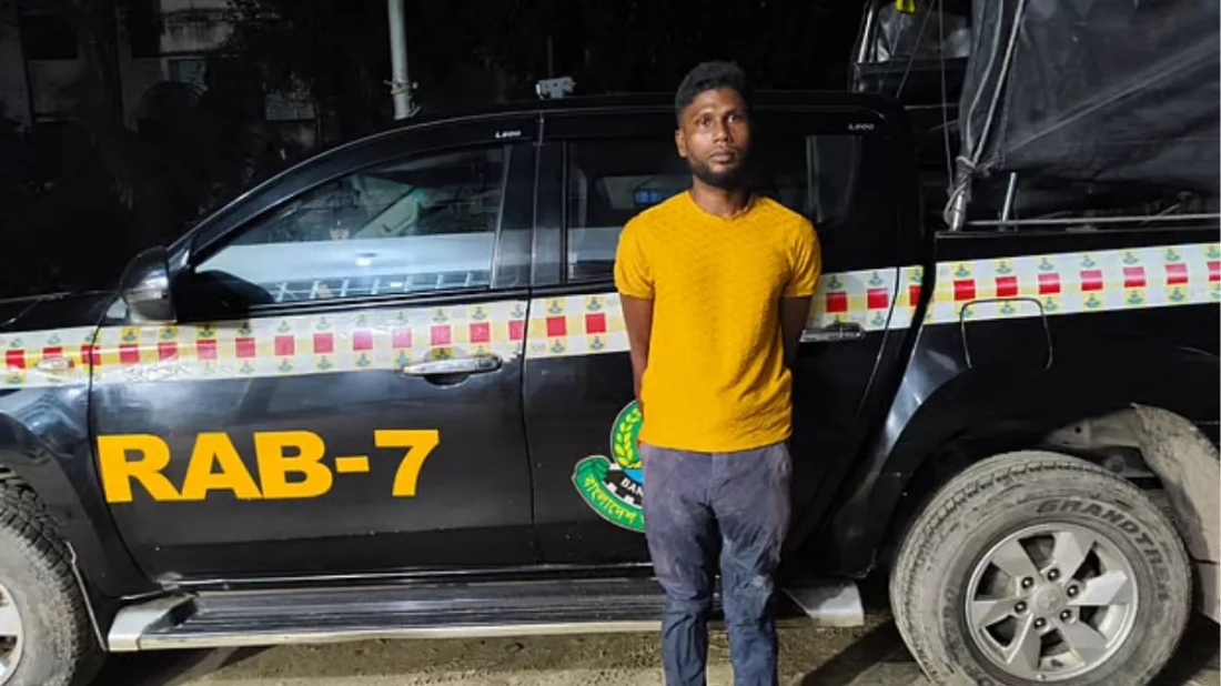 পুলিশকে কামড়ে আদালত থেকে পালানো সেই আসামি গ্রেপ্তার